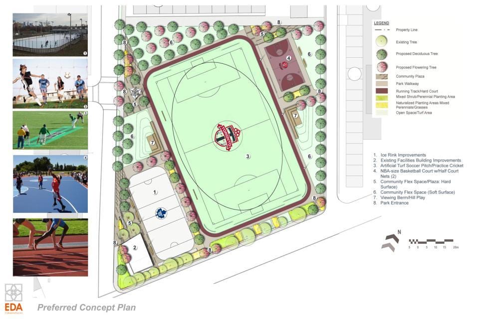 Žemėlapis Atgaivinimo planą, Regent Park Toronto etapas 3b