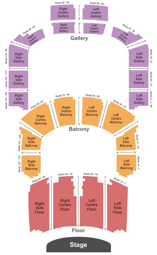 Žemėlapis Massey Hall