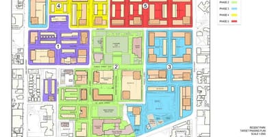 Žemėlapis Atgaivinimo planą, Regent Park Toronto