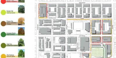 Žemėlapis Atgaivinimo planą, Regent Park Torontas 3 etapas