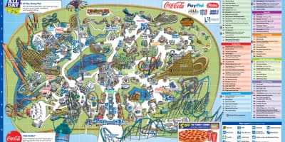 Žemėlapis Canada ' s wonderland