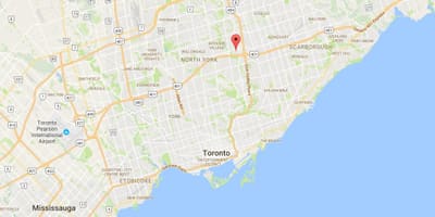 Žemėlapis Henry Ūkio rajonas Toronto