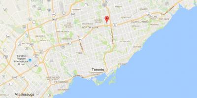 Žemėlapis Henry Ūkio rajonas Toronto