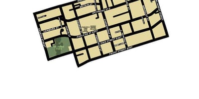 Žemėlapis Kaimynystėje senamiesčio Toronto