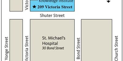 Žemėlapis Li Ka Shing Žinių Institutas, Toronto