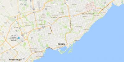 Žemėlapis Malvern rajono Toronto