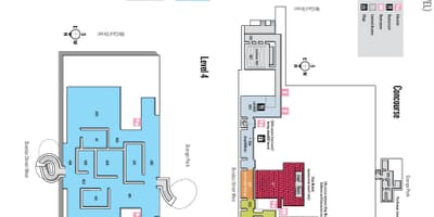 Žemėlapis Meno Galerijos Ontarijas 4 lygis