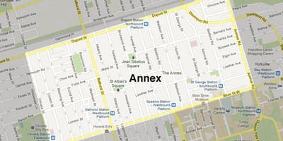 Žemėlapis Priedas Toronto