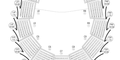 Žemėlapis Roy Thomson Hall balkonas Toronto