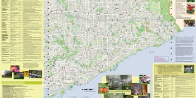 Žemėlapis sodai, Toronto east