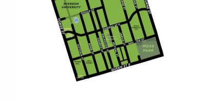 Žemėlapis Sodo Rajono apžvalga Toronto