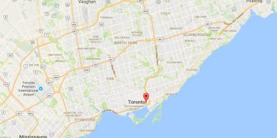 Žemėlapis Varykla Rajono apylinkės Toronto