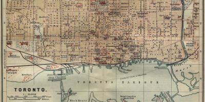 Žemėlapis Toronto 1894