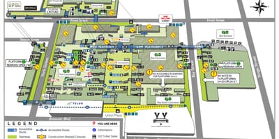 Žemėlapis Toronto Sąjungos