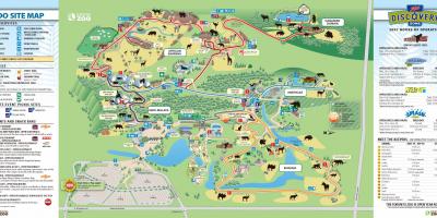 Žemėlapis Toronto zoologijos sode