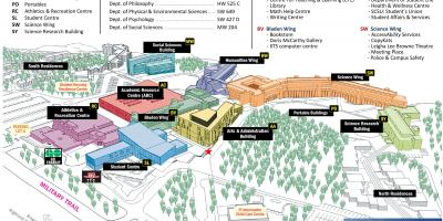 Žemėlapis university of Toronto Scarborough campus