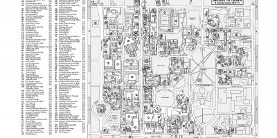 Žemėlapis university of Toronto St Georges miesteliu